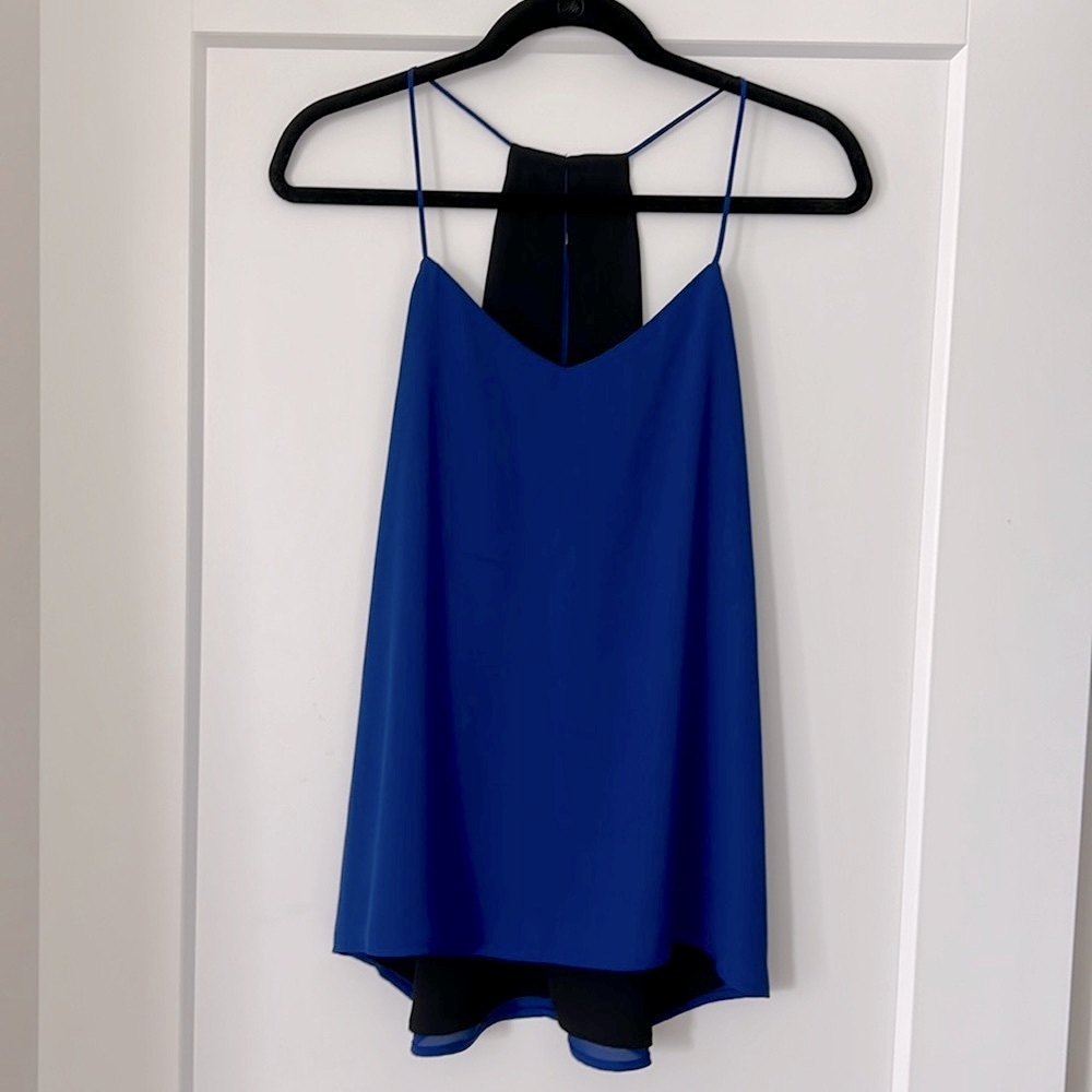 Express Reversible Tank Top Navy Blue Size M